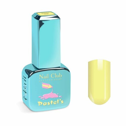 Nail Club professional Эмалевый гель-лак для ногтей с липким слоем PASTEL'S 1030 Sunrise 13 мл