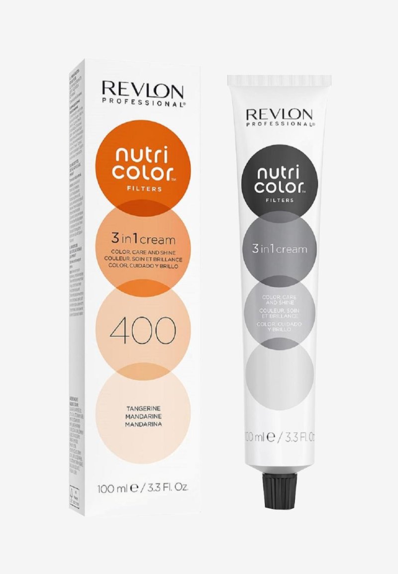 Кондиционер Nutri Color Filters 3 In 1 Cream Color Care And Shine Semi Permanent Revlon Professional, цвет 400 tangerine