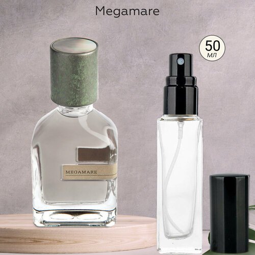 Gratus Parfum Megamare духи унисекс масляные 50 мл (спрей) + подарок