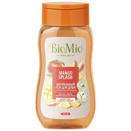 Гель для душа BioMio BIO SHOWER GEL манго, 250 мл