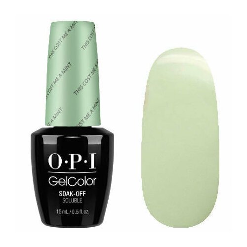 OPI GELCOLOR This Cost Me a Mint GC T72, 15 мл.