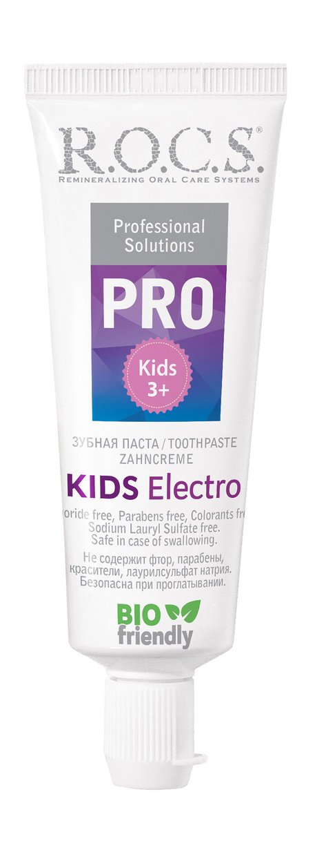 R.O.C.S. PRO Kids Toothpaste Electro
