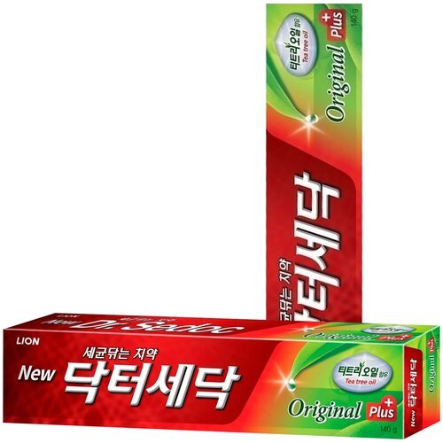 LION Зубная паста с экстрактом масла чайного дерева «DR. SEDOC»,140 гр.*2 шт