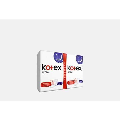 Прокладки Kotex, Ultra Dry Night Duo 14мл