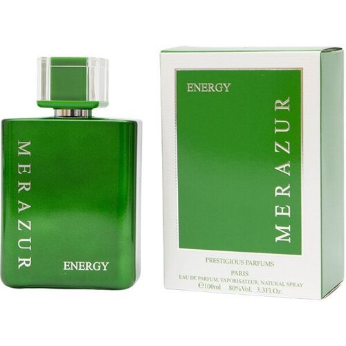 Мужская парфюмерная вода Prestigious Parfums Merazur Energy 100 мл