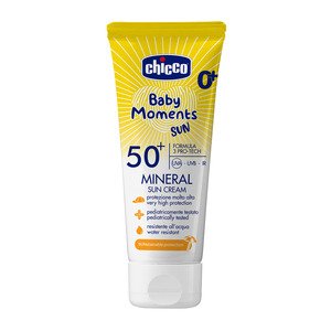 Chicco Крем минеральный солнцезащитный SPF50+ 75мл