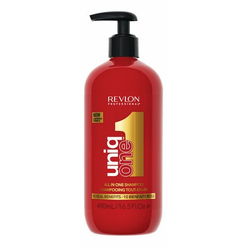 Revlon Professional Uniq one All In One Shampoo, Многофункциональный шампунь для волос, 490 мл