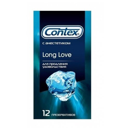 Презервативы с продлевающим эффектом Contex Long Love - 12 шт.