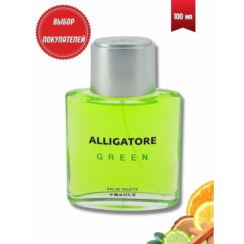 KPK parfum ALLIGATORE GREEN / КПК-Парфюм Аллигатор Грин Туалетная вода мужская 100 мл