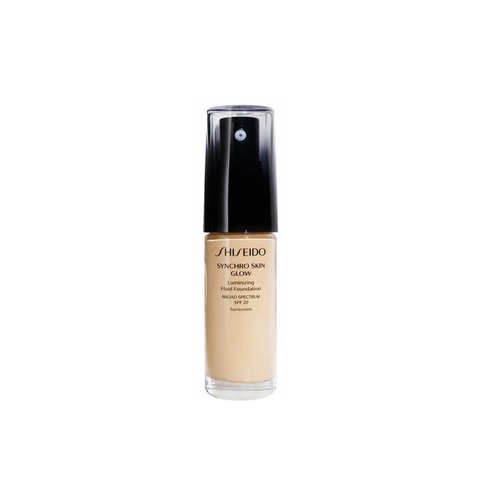 Shiseido Тональный флюид Synchro Skin флюид с эффектом естественного сияния, 30 мл, оттенок: Rose 4
