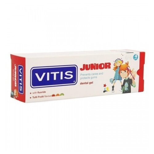 Зубная паста VITIS Junior 6+, 75 мл