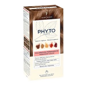 Phytosolba Набор Крем-краска 50 мл + проявляющее Молочко 50 мл + Маска-защита цвета тон 7 блонд