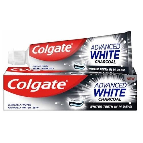 Зубная паста Colgate Advanced White Charcoal, 100 мл