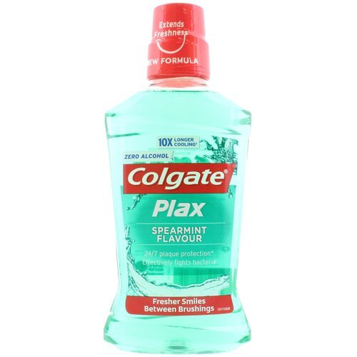 Colgate ополаскиватель Plax Spearmint Flavour для полости рта, 500 мл