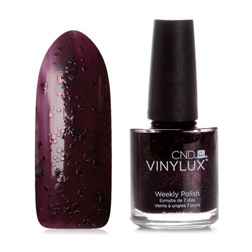 CND Лак для ногтей Vinylux, 15 мл, 198 poison plum