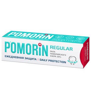 Pomorin Regular Паста зубная ежедневная защита 100 мл