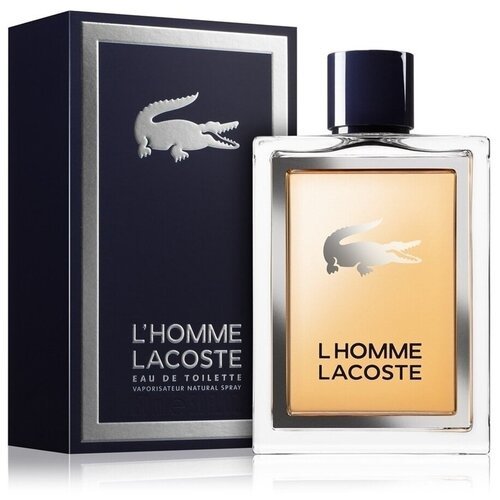 LACOSTE туалетная вода L'Homme Lacoste, 100 мл, 100 г