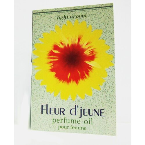 Парфюмерное масло на открытке - Fleur D' Jeune 1.5 мл.