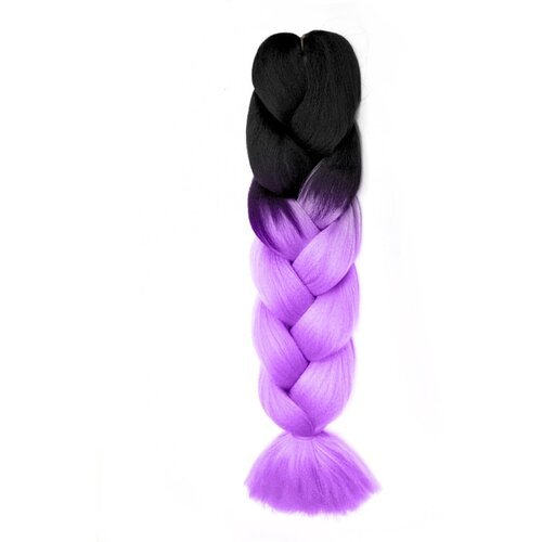 Hairshop Канекалон шадэ 1/Ф 26 /200 гр. (Черный/Розово-фиолетовый)