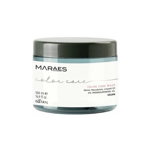 Kaaral Maraes Color Care Mask Маска для поддержания цвета с маслом Монои, 500 мл