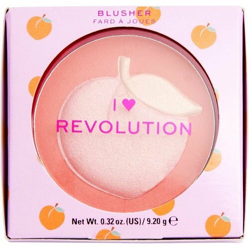 Румяна Revolution I Heart Fruity Тон Peach х2шт