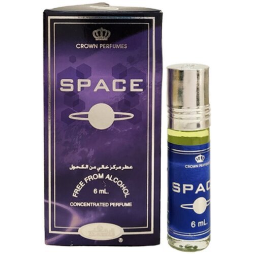 Духи масляные для мужчин Crown Perfumes Space Спэйс ролл 6 мл